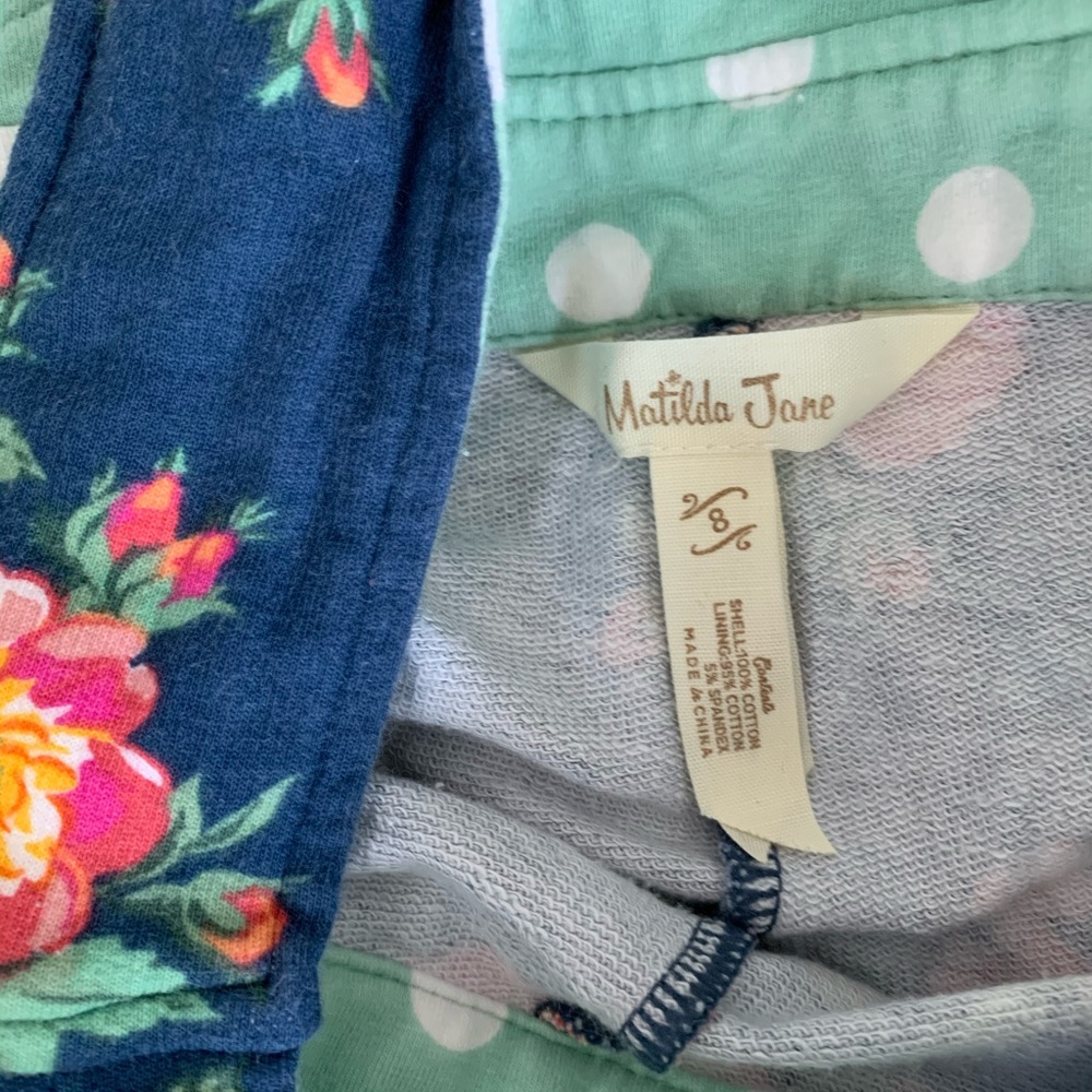 Matilda Jane floral overalls!